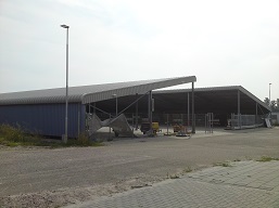 Nieuwbouw stallingsruimte gemeentelijk erf Ambachtsweg 25 Den Helder